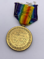 Original World War One Victory Medal, Pte Dixon, Royal Army Medical Corps