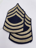 Original World War Two Era American Master Sergeant Stripes, New Old Stock