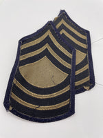 Original World War Two Era American Master Sergeant Stripes, New Old Stock