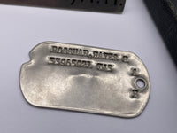 Original World War Two American Grouping, Bible, Dog Tag