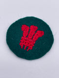 Original World War Two British North Wales District Command Patch