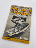 Original World War Two Era Book, "The Eighth 6 Months, March-Aug 1943"