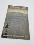 Original World War Two Era Book, "Spot Them At Sea!"