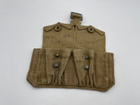 Original World War Two, British 1937 Pattern Webbing, Double Ammo Pouch