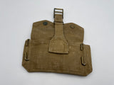 Original World War Two, British 1937 Pattern Webbing, Double Ammo Pouch