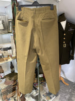 Original American World War Two Era Enlisted Man's Wool Trousers, 33x33