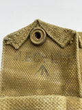 Original World War Two, British 1937 Pattern Webbing, Double Ammo Pouch