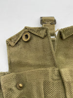 Original World War Two, British 1937 Pattern Webbing, Double Ammo Pouch