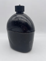 Original World War Two Era American Canteen, Black Enamel