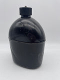 Original World War Two Era American Canteen, Black Enamel