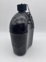 Original World War Two Era American Canteen, Black Enamel