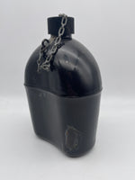 Original World War Two Era American Canteen, Black Enamel