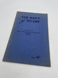 Original 1930s Booklet, "The Navy of Today"