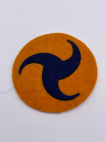 Original Early World War Two American Army Air Corps Pinwheel Patch