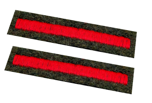 Infantry Arm of Service Strips (Pair), Made in England