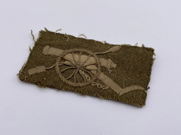 Original Royal Artillery Cloth Sleeve Patch