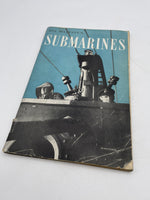 Original 1945 Book, "His Majesty's Submarines"