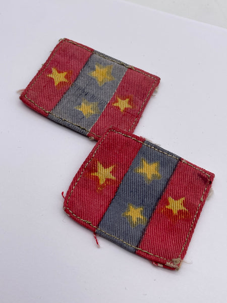 Original Southern Army, India Patches, Matching Pair