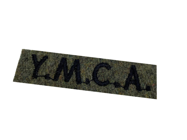 Y.M.C.A. Shoulder Title, Made in England