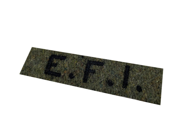 Expeditionary Forces Institute Shoulder Title, Made in England