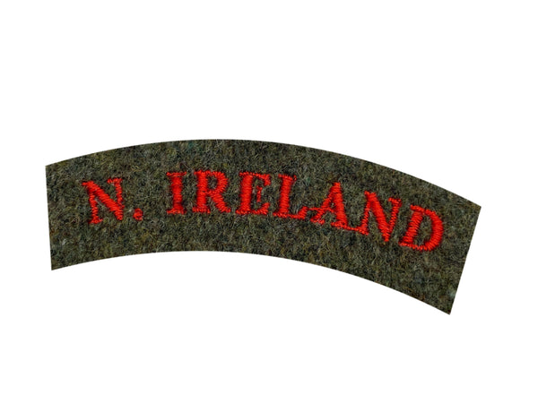 Northern Ireland Overseas Flash, Made in England