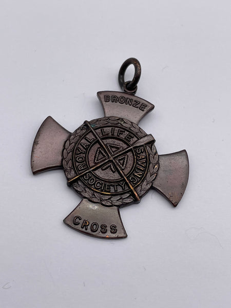 Original Royal Life Saving Society Bronze Cross, 1955 Dated