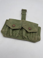 Original World War Two, British 1937 Pattern Webbing, Double Ammo Pouch