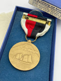 Original 1940s Era American Army Occupation Medal, Boxed