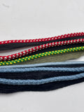 Lot of Replacement American Garrison Cap Piping, Six Lengths