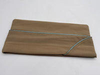Original American Tan Garrison Cap, Infantry Piped, c. 6 3/4