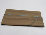 Original American Tan Garrison Cap, Infantry Piped, c. 6 3/4