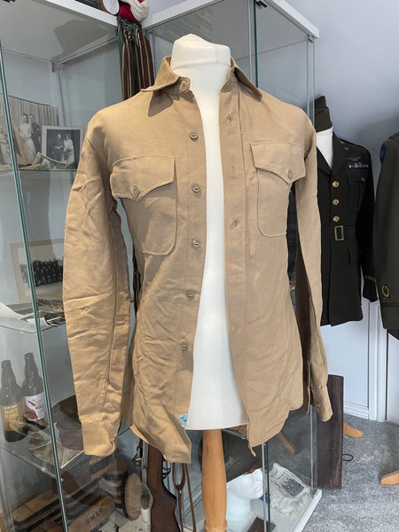 Original United States Marine Corps Tan Shirt, c.36" Chest