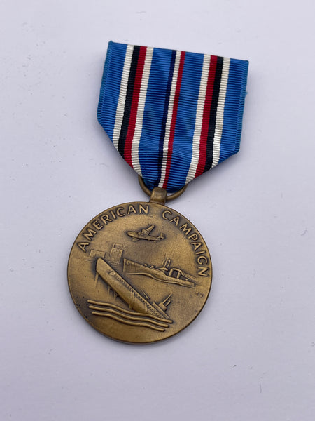 Original World War Two American Campaign Medal