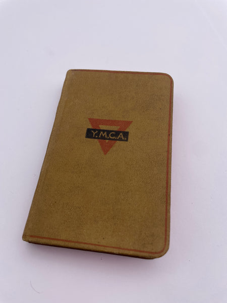 Original World War One YMCA Bible, Named, 2/Lt Bisher, Indian Army