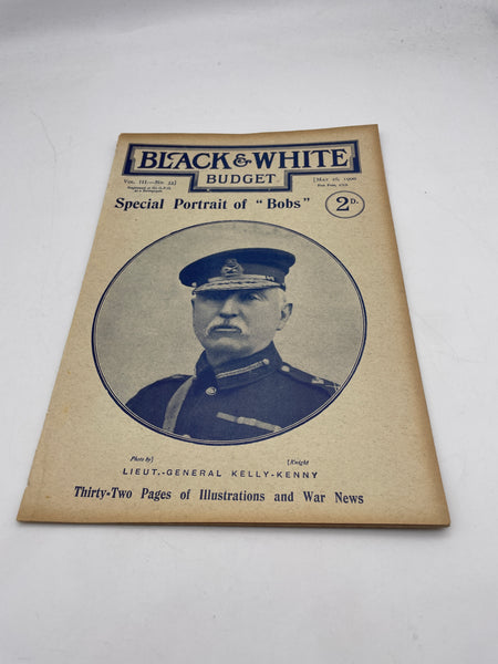 Original Boer War Era Periodical, Black and White Budget, Dated 26 May 1900