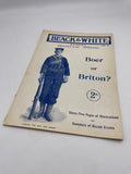 Original Boer War Era Periodical, Black and White Budget, Transvaal Special No.6