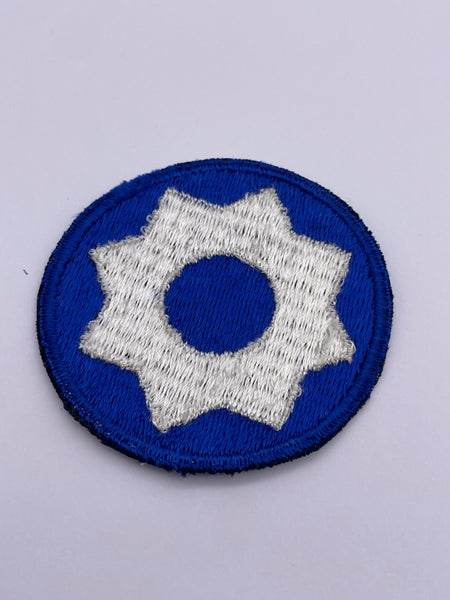 Original World War Two American 8th Service Command Patch