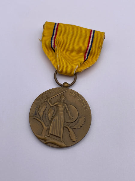 Original World War Two American Defense Service Medal