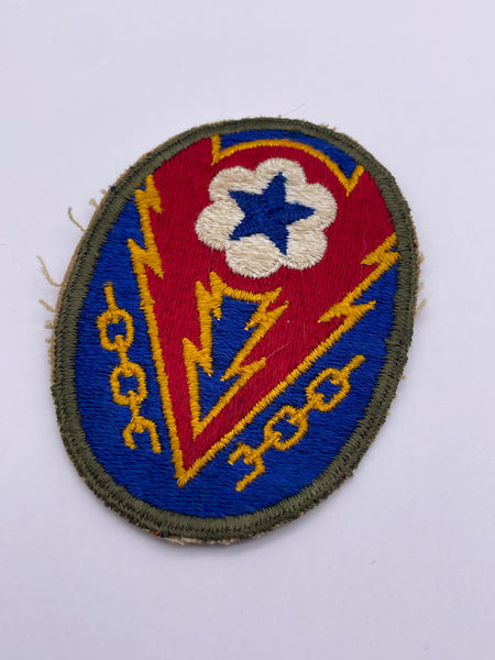 Original World War Two American ETO Advanced Base Headquarters Patch