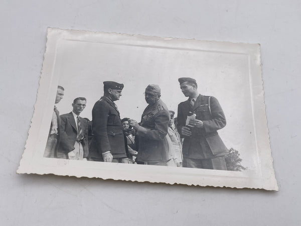 Original World War Two Era American Photograph, Two Generals