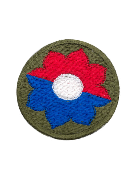 American 9th Infantry Division Patch, Made in England