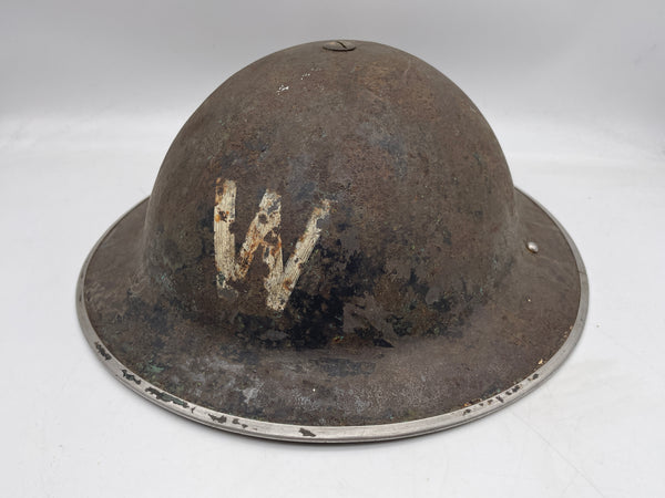 Original World War Two Brodie Helmet, Type II, ARP Warden