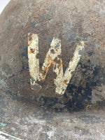 Original World War Two Brodie Helmet, Type II, ARP Warden