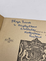 Original Inter War British Army Manual, "Notes on Map Reading"