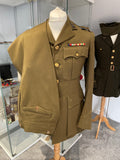 Original Pre World War Two Service Dress Tunic and Trousers, Queen Mary's Regiment, Surrey Yeomanry
