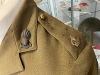 Original Pre World War Two Service Dress Tunic and Trousers, Queen Mary's Regiment, Surrey Yeomanry