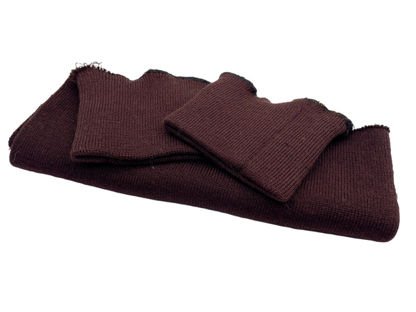 Replacement Knits/Cuffs for American Jackets...A-2, B-10, B-15, G-2, Tankers, Dark Brown