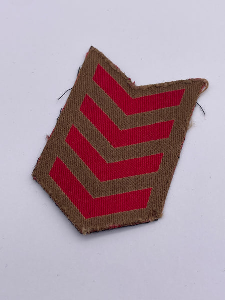 Original World War Two Overseas Service Bars x4, Printed