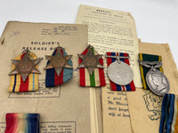 Original Two War Family Medal Grouping, Incl. KIA 1914 Star, Billingsley/Burrows/Jones