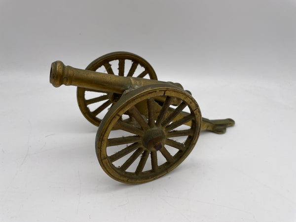 Brass 9 Pounder Cannon Model, Royal Artillery, Early to Mid 19th Century